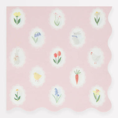 NAPKINS LARGE - EASTER CAMEO