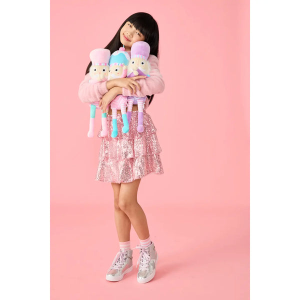 NUTCRACKER - LARGE PLUSH LAVENDER