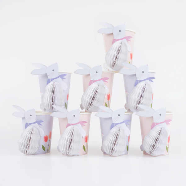 CUPS - ANIMAL BUNNY EASTER HONEYCOMB
