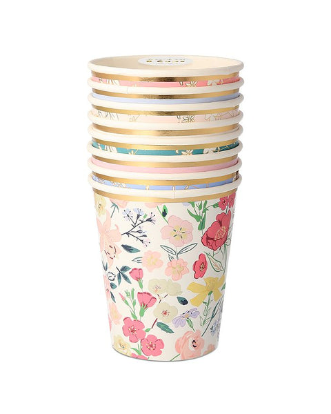 CUPS - FLORAL LACE ENGLISH GARDEN