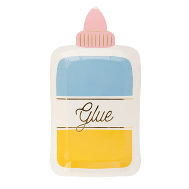 PLATES SMALL - SCHOOL GLUE BOTTLE
