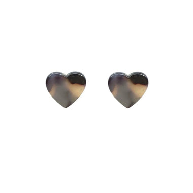 EARRINGS - TORTOISE HEARTS