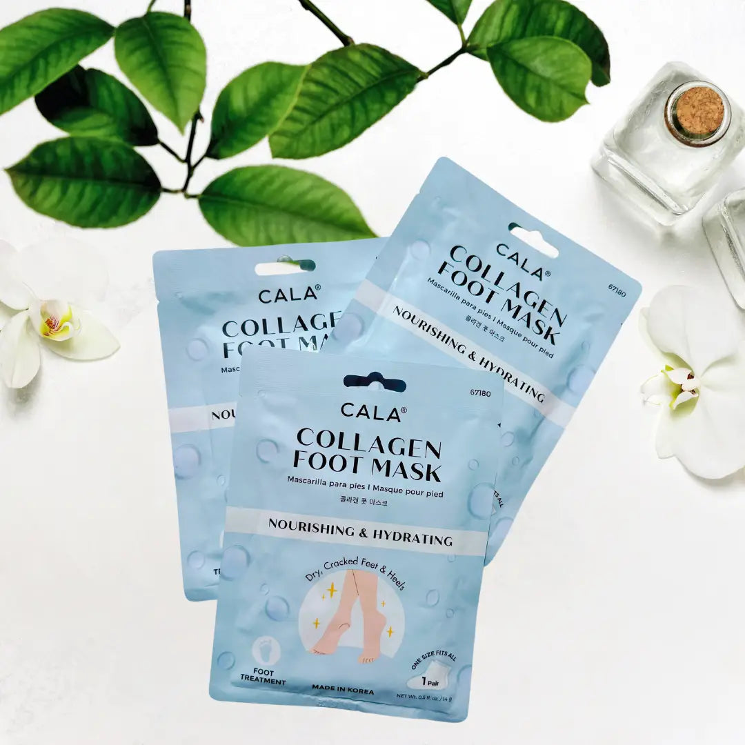 LUXURY FOOT MASKS - CALA’S COLLAGEN TREATMENT