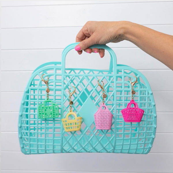 KEYCHAIN + BACKPACK PULL - BAG CHARM ITTY BITTY SUN JELLIES