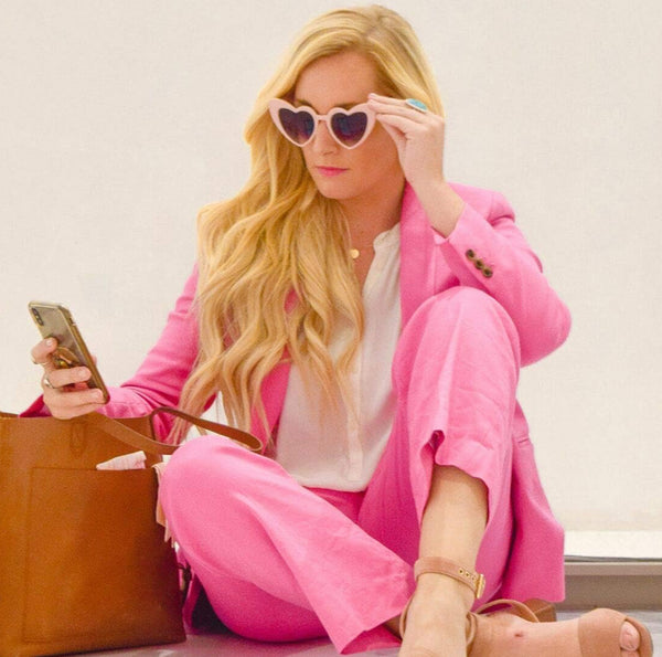 SUNGLASSES ADULT - RETRO HEART SUNNIES