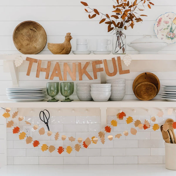 WORD MIX GARLAND - THANKFUL