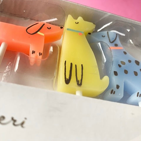 CANDLES -  DOGS MERI MERI