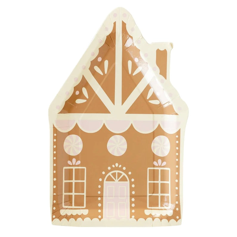 PLATES - LARGE GINGERBREAD HOUSE