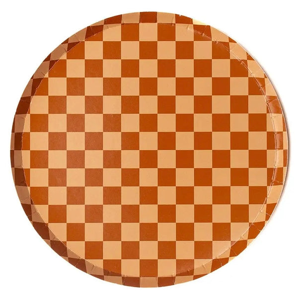 PLATES XL DINNER - BROWN CAFE CON LECHE CHECK IT