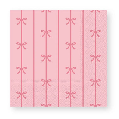 NAPKINS LARGE - PINK SIGNATURE BOW