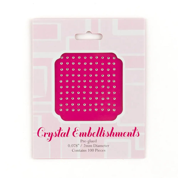 STATIONERY - STICK-ON JEWEL EMBELLISHMENTS (2 sizes available)