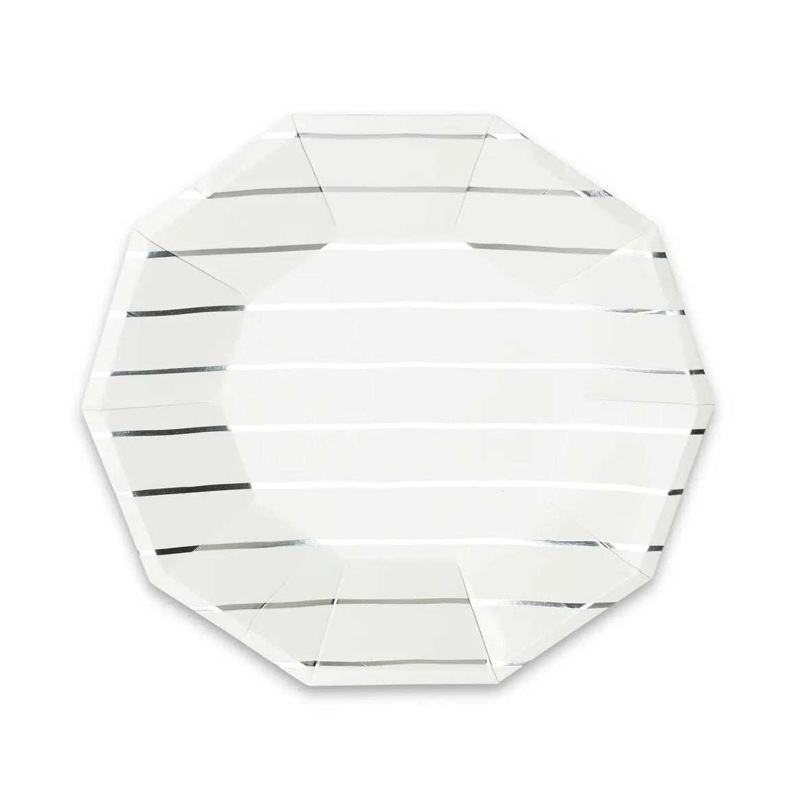 PLATES SMALL - SILVER DAYDREAM SOCIETY FRENCHIE STRIPES