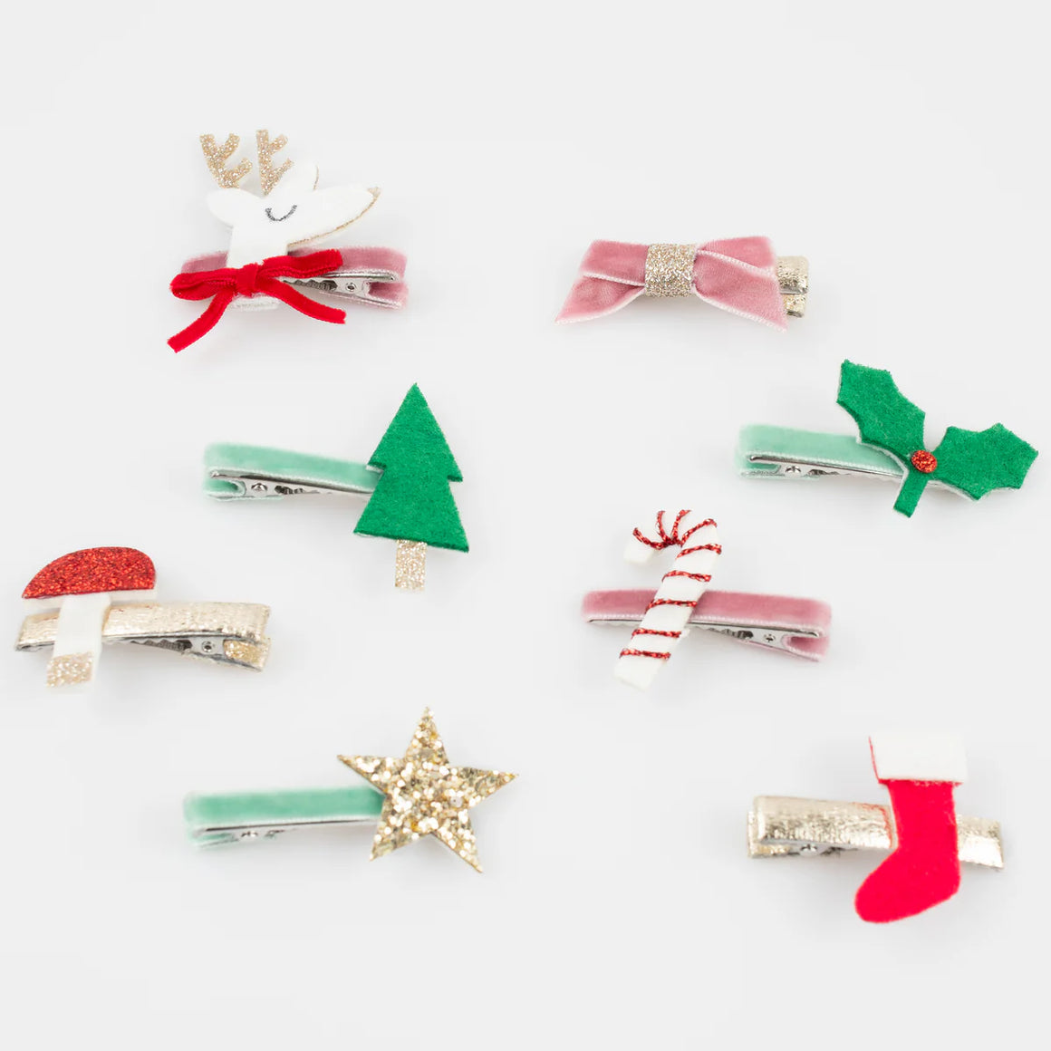 HAIR CLIPS - CHRISTMAS ICON