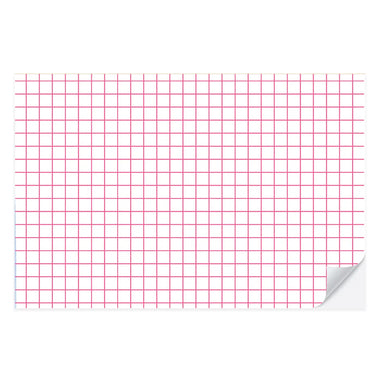 PLACEMATS - PINK GRID (Pack of 25)