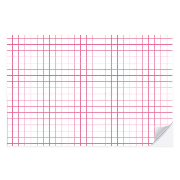 PLACEMATS - PINK GRID (Pack of 25)