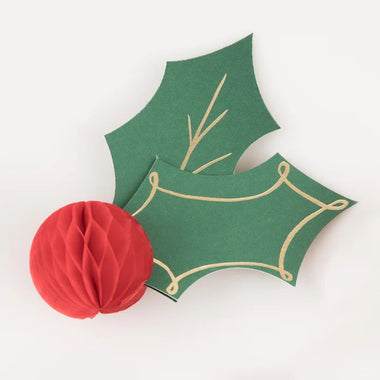 PLACE CARDS - HONEYCOMB HOLLY (set of 8)