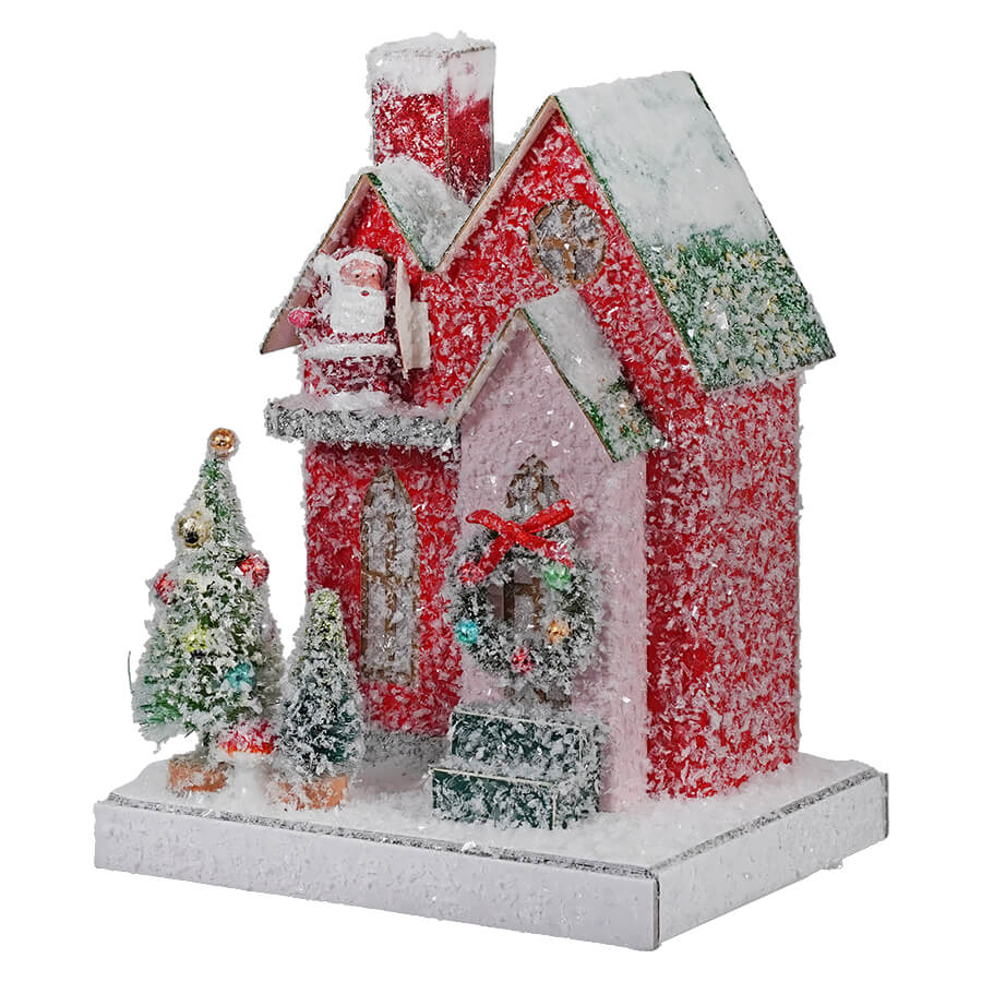 HEIRLOOM HOLIDAY DECOR - CODY FOSTER PETITE RED HOUSE