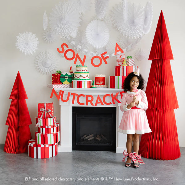 WORD MIX GARLAND - ELF "SON OF A NUTCRACKER" © & ™ New Line Productions, Inc.
