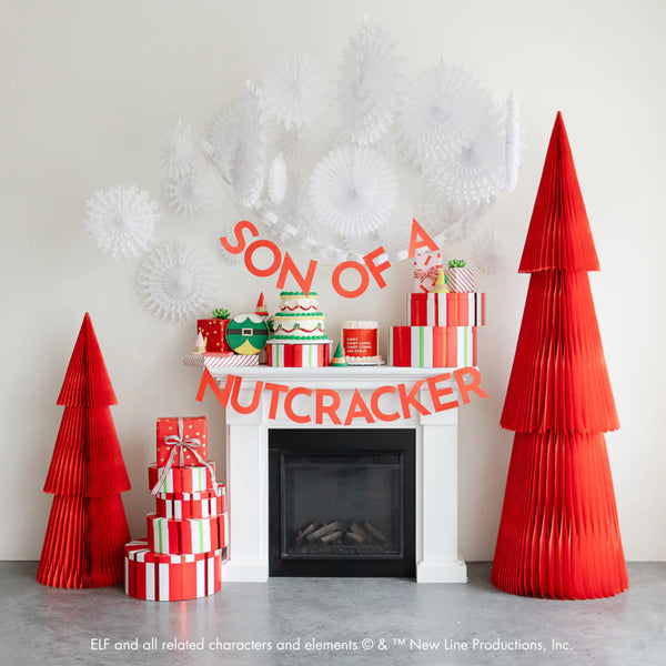 WORD MIX GARLAND - ELF "SON OF A NUTCRACKER" © & ™ New Line Productions, Inc.