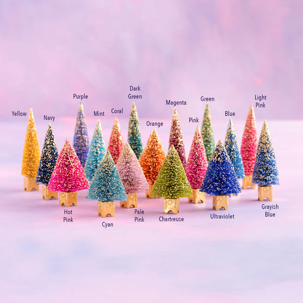 HEIRLOOM SISAL TREES - GLITTERVILLE CHRISTMAS GILDED FRENCH FOREST MEDIUM