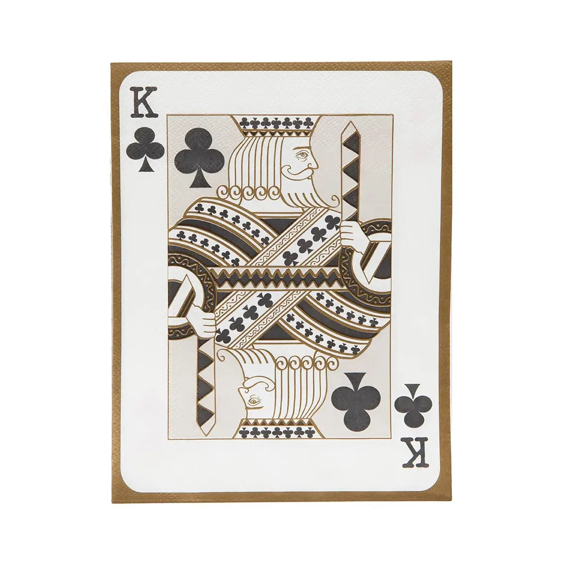 NAPKINS LARGE - MIXED DECK OF CARDS
