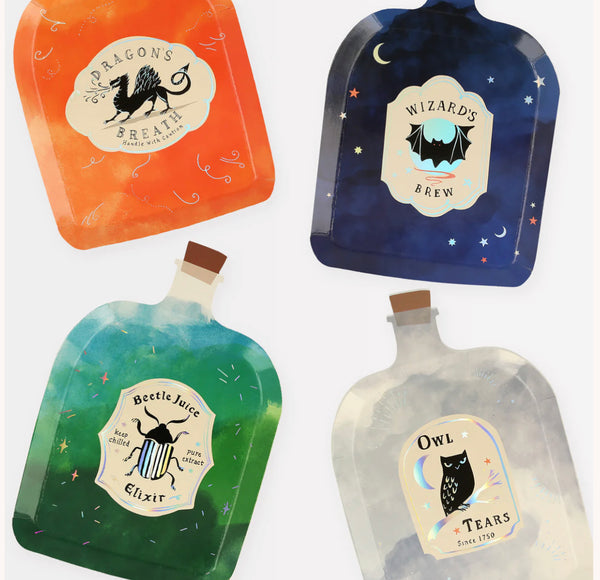 PLATES SMALL - HALLOWEEN MAGIC POTION