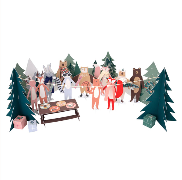 ADVENT CALENDAR - WOODLAND PAPER PLAY