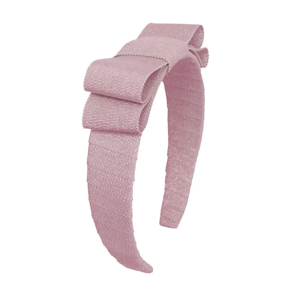 WE LOVE YOU CONNIE 
FOUNDATION LUXURY HEADBANDS - BOW FRIENDS DEENA SPARKLY BOW (includes Donation)