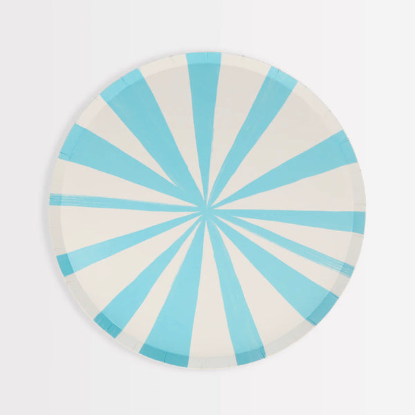 PLATES SMALL - BLUE STRIPE