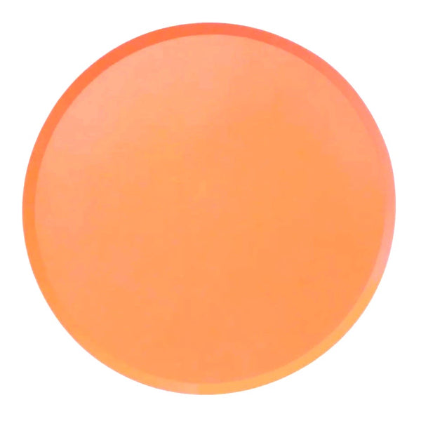 PLATES LARGE - ORANGE NEON TANGERINE
