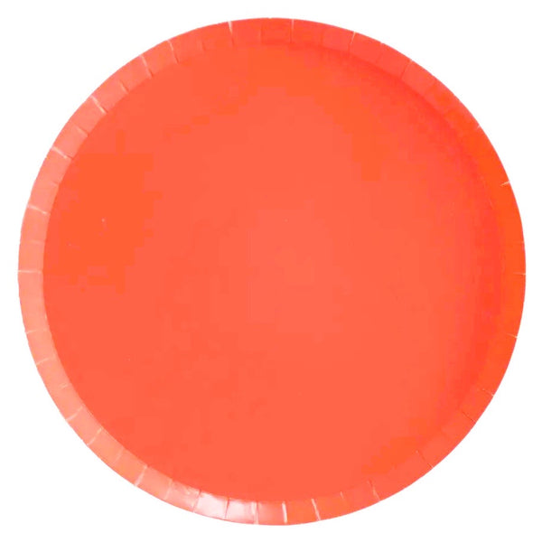 PLATES XL DINNER - RED POPPY SHADE