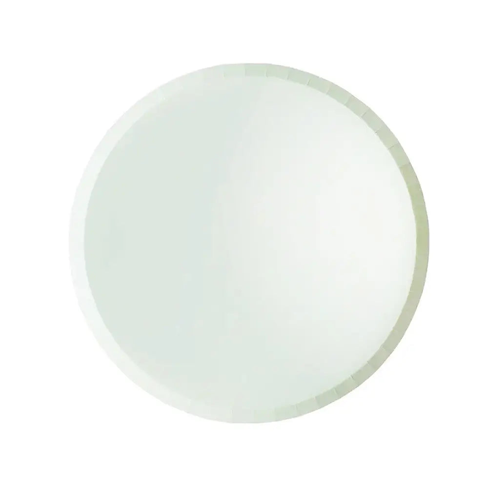 PLATES LARGE SIDE - GREEN PISTACHIO SHADE