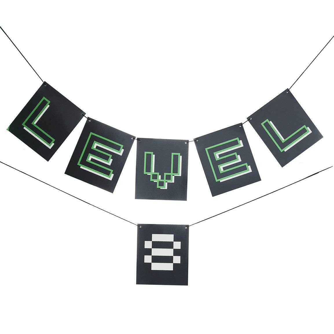 WORD GARLAND - LEVEL-UP VIDEO GAMER CUSTOMIZABLE AGE
