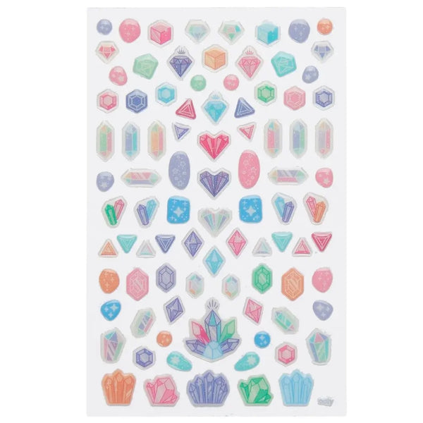 PUFFY STICKERS - STICKIVILLE GLITTER GEMS