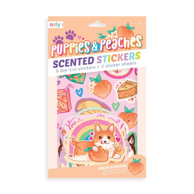 STICKERS - SCENTED PUPPIES + PEACHES