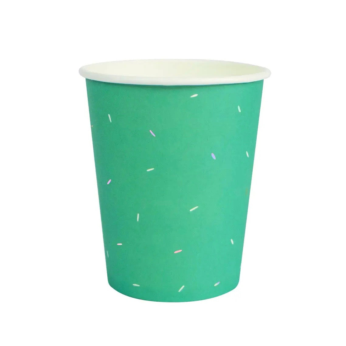 CUPS - GREEN PEACOCK