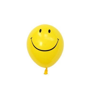 BALLOONS - SMILEY HAPPY FACE 5", Balloons, QUALATEX - Bon + Co. Party Studio