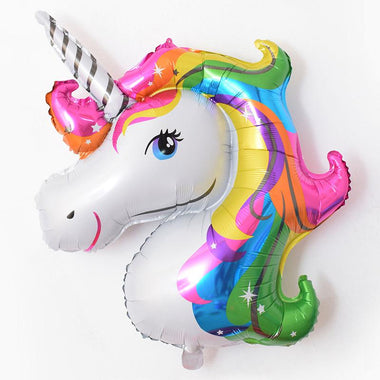 BALLOONS - UNICORN 2c HEAD BRIGHT, Balloons, Anagram - Bon + Co. Party Studio