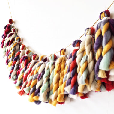 TASSEL GARLAND - YARN CHUNKY CIRCO, Tassel Garland, BON + CO - Bon + Co. Party Studio
