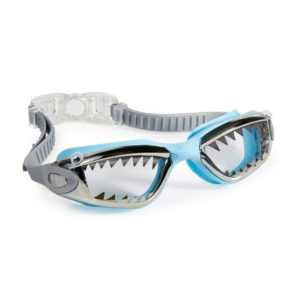 BLING2o GOGGLES - JAWSOME BABY BLUE TIP SHARK, Swim goggles, Bling2o - Bon + Co. Party Studio