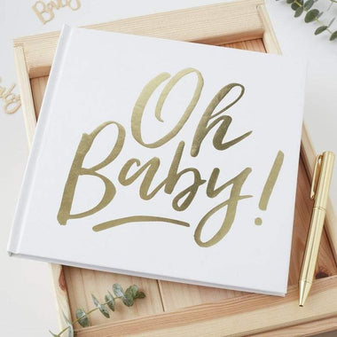 GUEST BOOK - OH BABY!, EXTRAS, GINGER RAY - Bon + Co. Party Studio