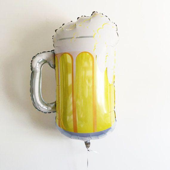 BALLOONS - BEVERAGE GAME DAY FROSTY BEER MUG, Balloons, BETALLIC - Bon + Co. Party Studio