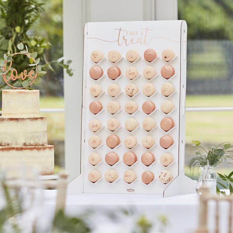 TREAT STAND - MACARON WALL, TREAT STAND, GINGER RAY - Bon + Co. Party Studio