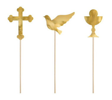 CAKE TOPPER - FIRST COMMUNION DIY