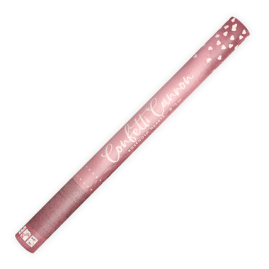 CONFETTI CANNON JUMBO - ROSE GOLD HEARTS
