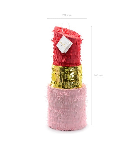 LARGE PINATA - LIPSTICK