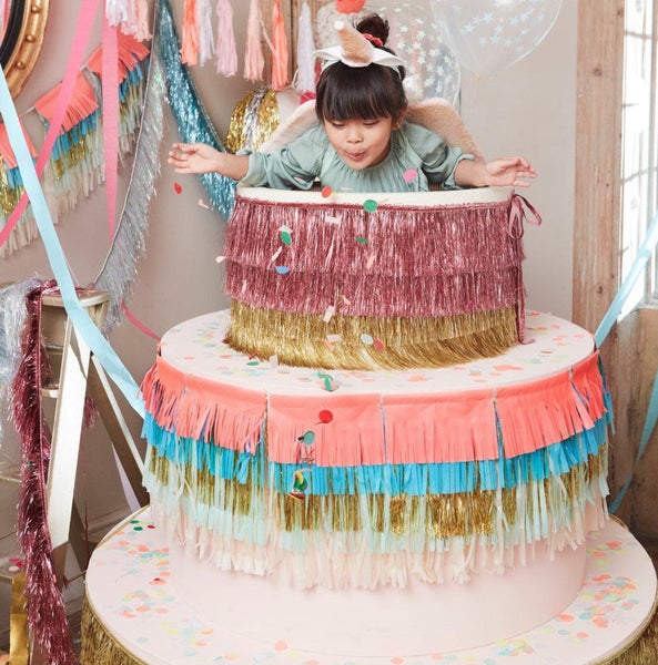 FRINGE GARLAND - COLOURFUL