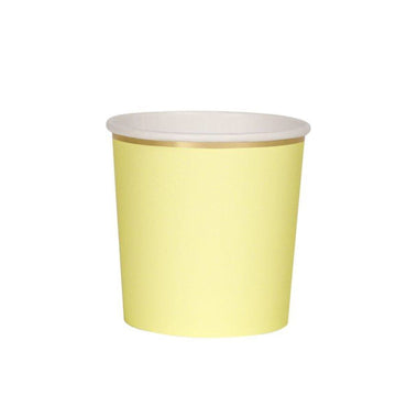 CUPS - MERI MERI TUMBLER PALE YELLOW, CUPS, MERI MERI - Bon + Co. Party Studio