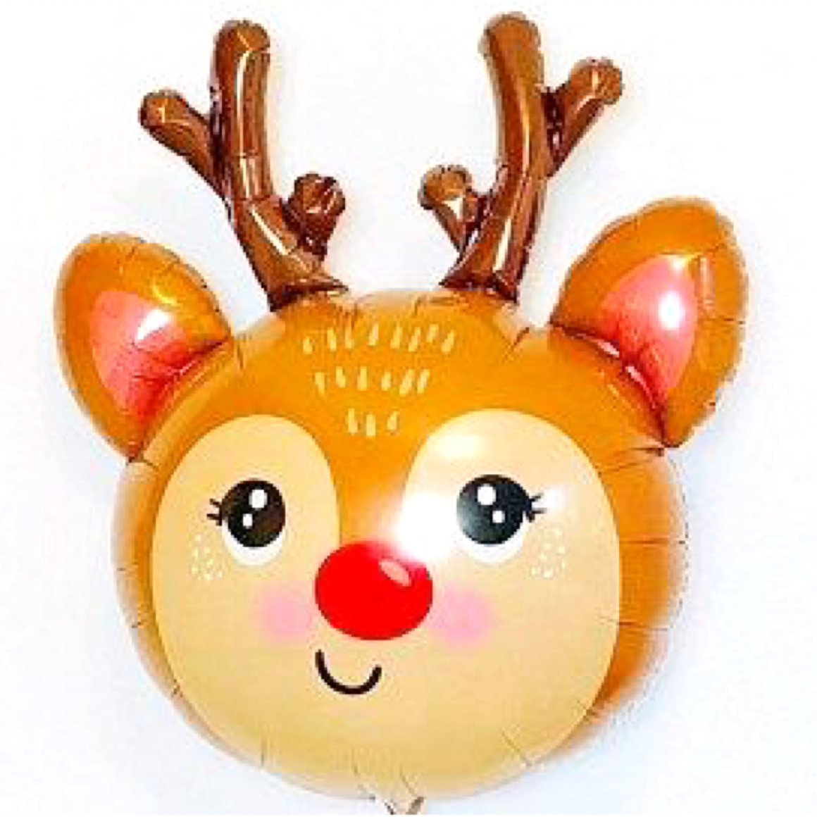 BALLOONS - CHRISTMAS RED NOSED REINDEER