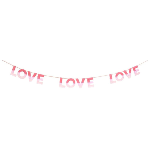 WORD MIX GARLAND - MERI MERI VALENTINES LOVE OMBRE